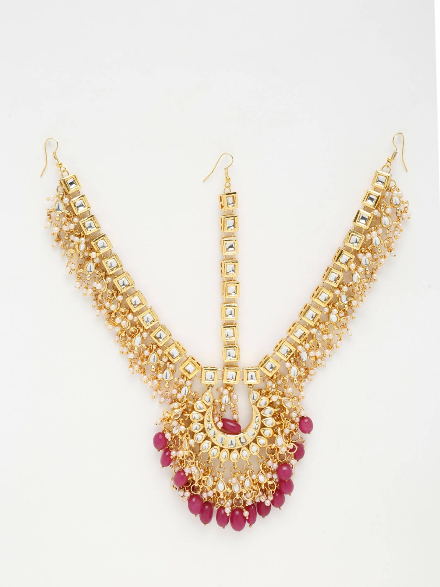 Kundan Matha Patti - Ruby Raang | Swadesiicart