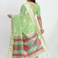 Shree Shyam Fashion Linen Cotton Light Green Saree