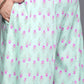 Ahalyaa Women's Traditional wear Co-ords - Blue - Swadesiicart
