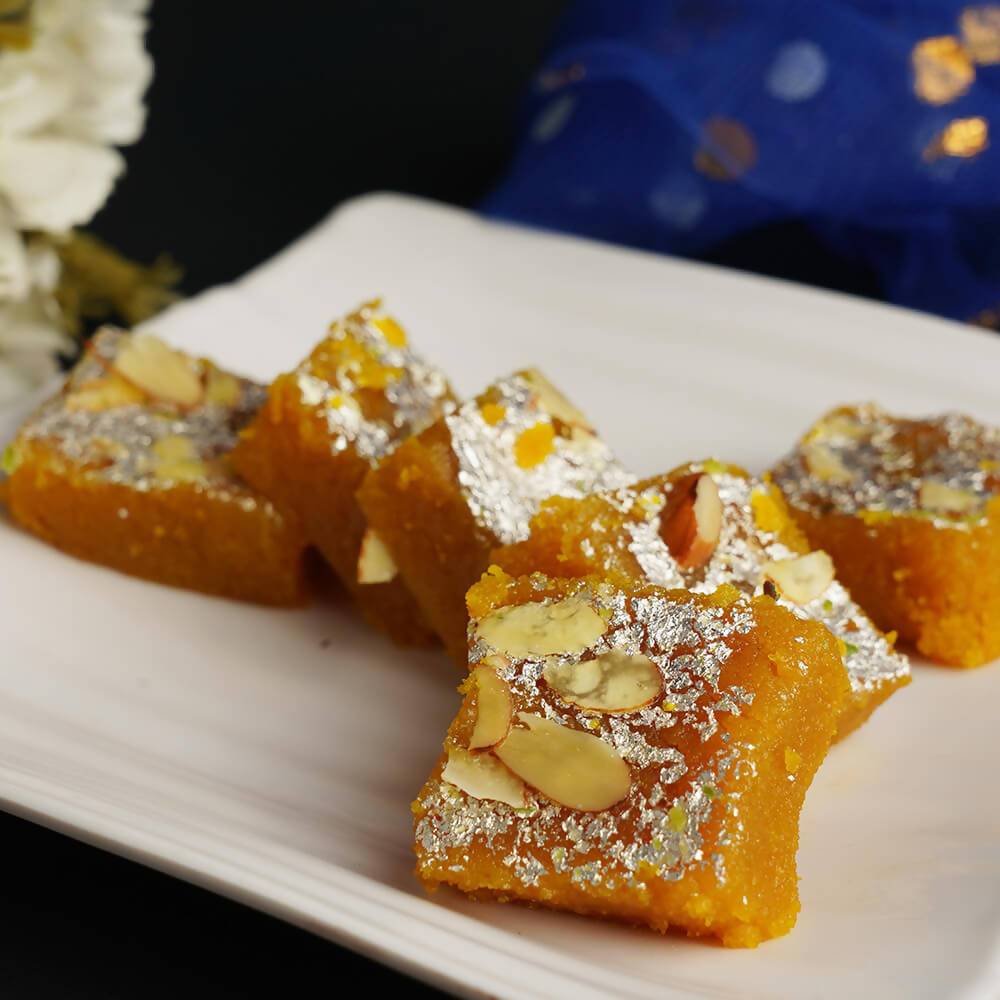 Evergreen Sweets - Moong Dal Barfi | Swadesiicart