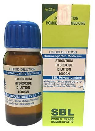 SBL Homeopathy Strontium Hydroxide Dilution | Swadesiicart