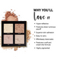 Daily Life Forever52 Desert Glow 4 Color Highlighter Palette - DGH002 | Swadesiicart