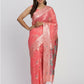 Shree Shyam Fashion Linen Cotton Peach Saree