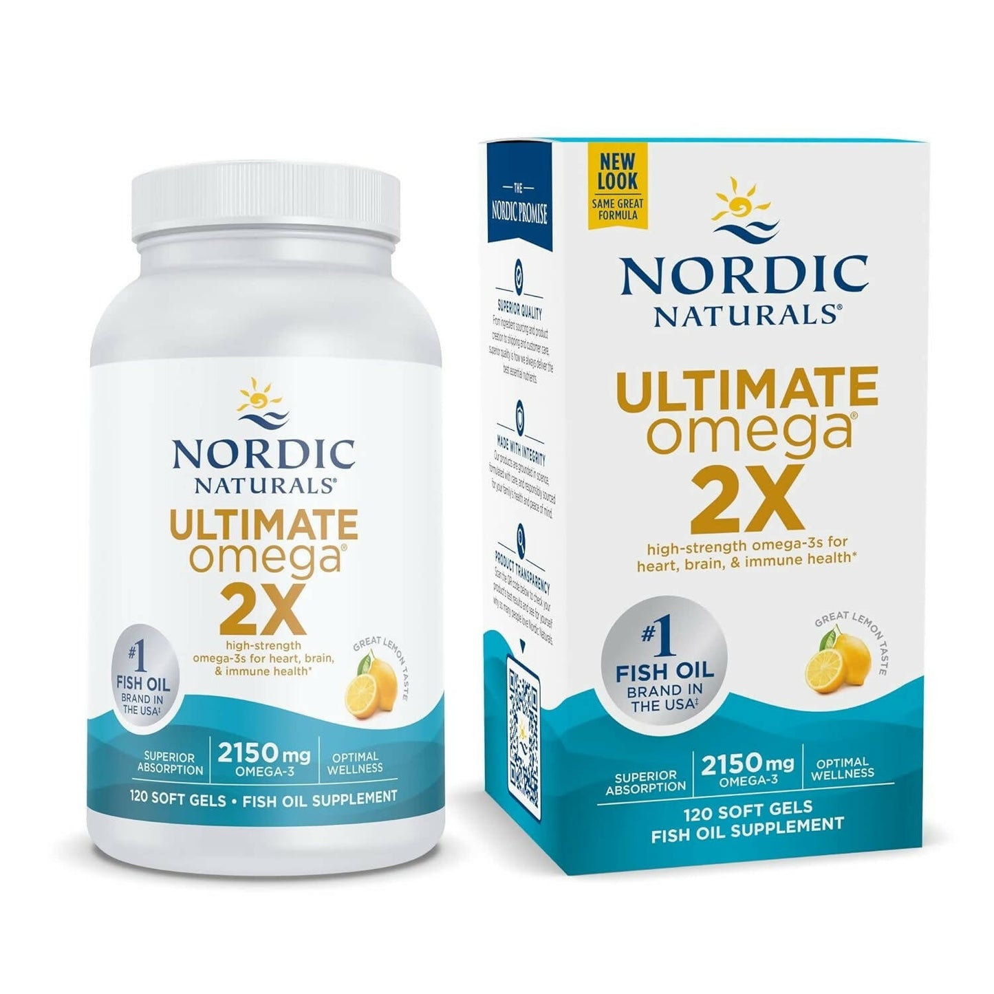Nordic Naturals Ultimate Omega 2X Softgels - Swadesiicart