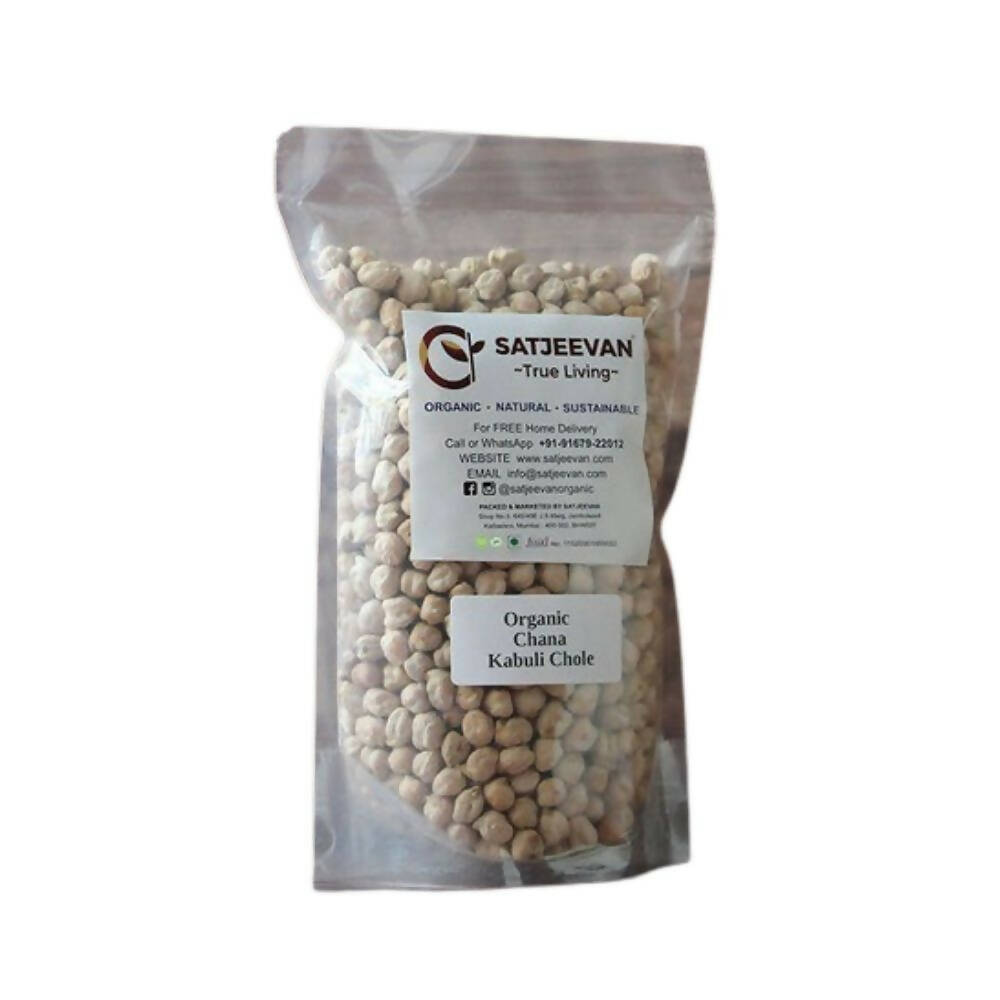 Satjeevan Organic Chana Kabuli Chole - Swadesiicart