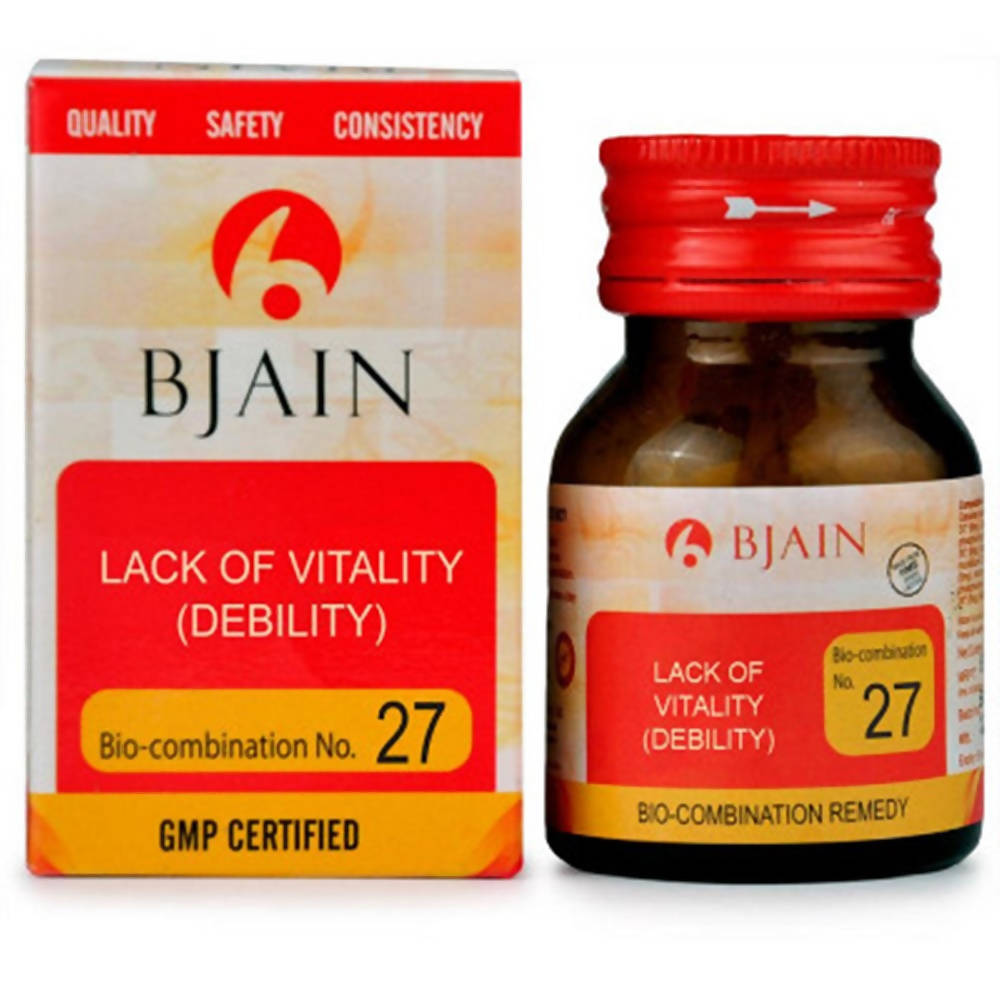 Bjain Homeopathy Bio Combination No.27 Tablet | Swadesiicart