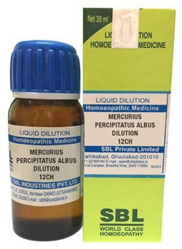 SBL Homeopathy Mercurius Percipitatus Albus Dilution | Swadesiicart