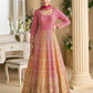 Anaita Peach Georgette Readymade Anarkali Suit with Embroidery Zarkan Work