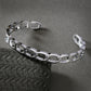 NVR Men's Silver-Plated Metal Cuff Bracelet - NR Retail-NVR