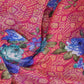 Shades of Hot Pink Colour Floral Design Semi Chanderi Saree By Gayathri Reddy Designer Studio | Swadesiicart