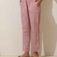trueBrowns Mint Green Cotton Linen Kurta Pant Set | Swadesiicart