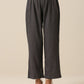 trueBrowns Slate Grey Slub Texture Collar Short Co-Ord Set - Swadesiicart