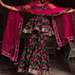 Pomcha Jaipur Gulmohar Cotton Hand Block Sharara Set | Swadesiicart