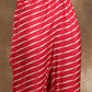 trueBrowns Pink Lehariya Printed Silk Kaftan Co-Ord Set - Swadesiicart