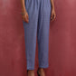 trueBrowns Sky BLue Cotton Kurta Co-ord set - Swadesiicart