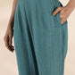 trueBrowns Turquoise Cotton Dobby Shirt Co-ord Set - Swadesiicart