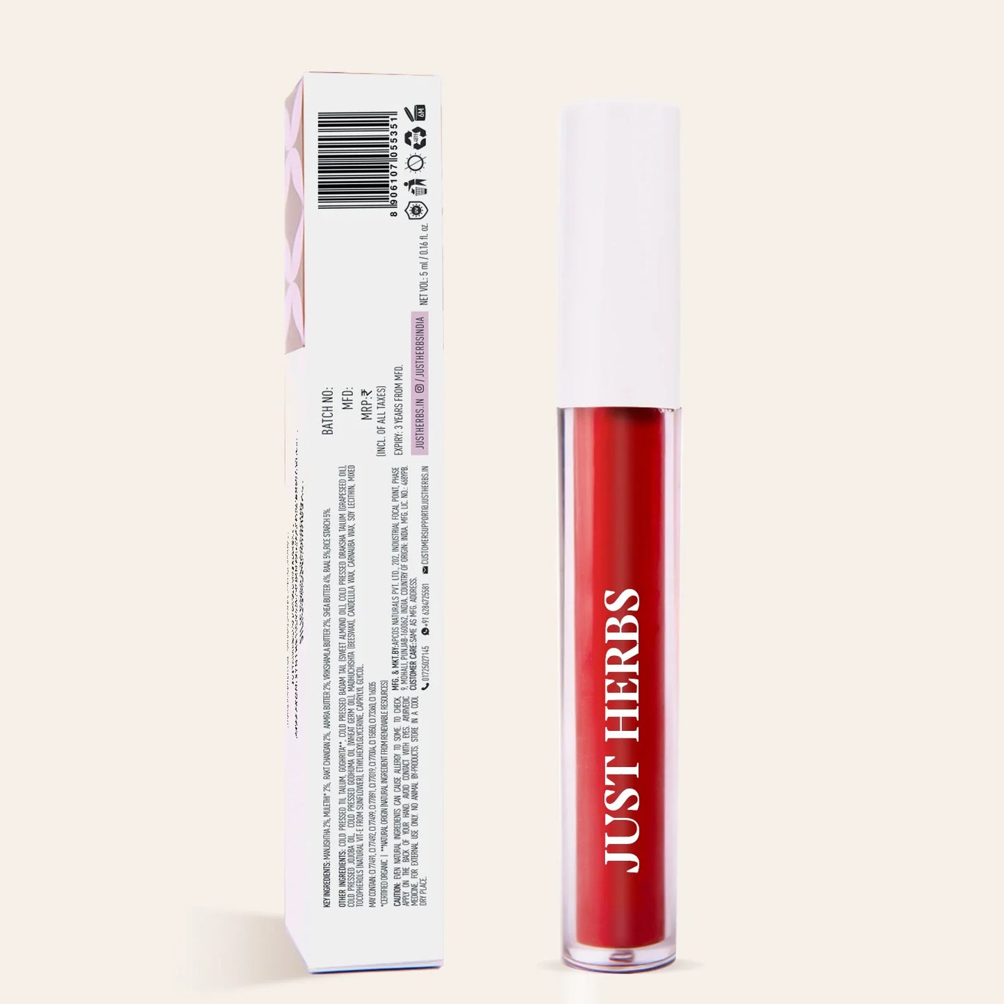 Ruby Red: Long Stay Liquid Sindoor with Saffron and Sandalwood