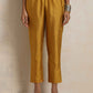 trueBrowns Gold Silk Kurta Co-ord Set - Swadesiicart