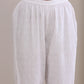 trueBrowns White Dobby Front Placket Co-Ord Set - Swadesiicart