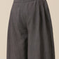 trueBrowns Slate Grey Slub Texture Sleevesless Jacket Pant Set | Swadesiicart