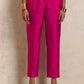 trueBrowns Ivory Tissue Kurta Co-ord Set - Swadesiicart