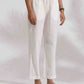 trueBrowns White Cotton Stripe Print Kurta Co-ord Set - Swadesiicart
