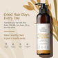 Certified Organic Moisturising Daily Use Shampoo Fortified with Rice Water + Oat Milk
