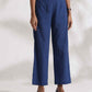 trueBrowns Blue Cotton Print Top & Pants Co-ord Set - Swadesiicart