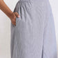 trueBrowns Grey Cotton Stripe Co-ord Set - Swadesiicart