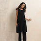trueBrowns Black Kashmiri Woollen Jacket 3pc Set | Swadesiicart