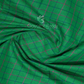 Rama Green With Checks Pure Mangalgiri Cotton Saree By Gayathri Reddy Designer Studio | Swadesiicart