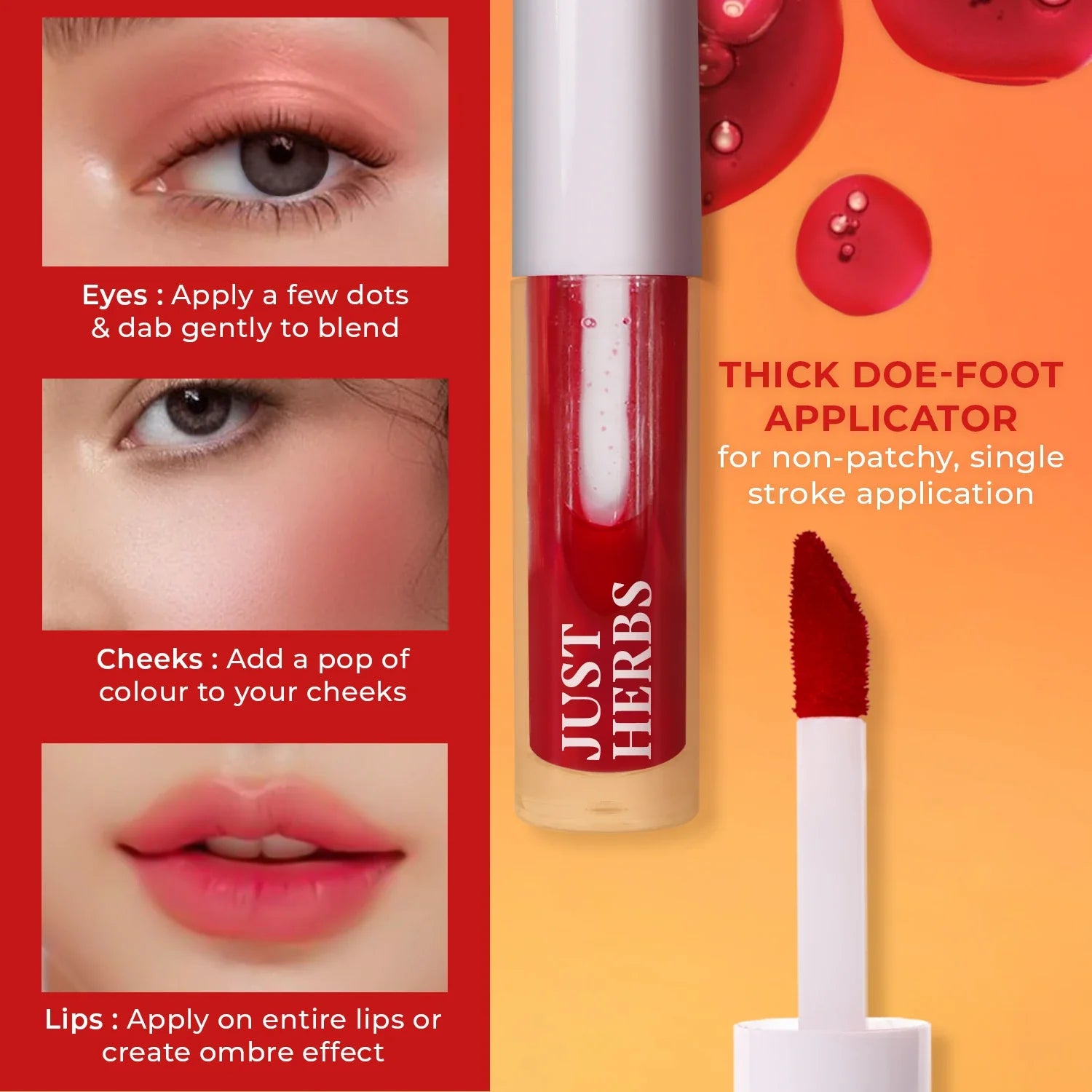 Water Baby Lip & Cheek Tint with Liquorice Root and Aloe Vera (Copy)