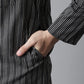 Even Apparels Black Pure Cotton Kurta With Band Collar | Swadesiicart