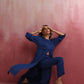 trueBrowns Blue Modal Front Slit Kurta set | Swadesiicart