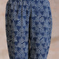 trueBrowns Indigo Dabu Overall Print Cotton Baggy Sleeve Co-Ord Set - Swadesiicart