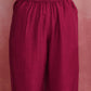 trueBrowns Pink Viscose Silk Kurta Co-ord Set - Swadesiicart
