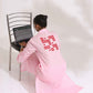 trueBrowns Pink Cotton Embroidered Kurta Set | Swadesiicart
