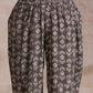 trueBrowns Clay Dabu Geometric Print Cotton Angrakha Kurta Pant Set | Swadesiicart
