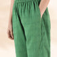 trueBrowns Green Cotton Dobby Oversized Co-ord Set - Swadesiicart