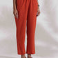 trueBrowns Orange Cotton Print Co-ord Set - Swadesiicart