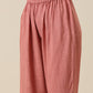 trueBrowns Light Mauve Slub Textured Sleeveless Short Co-Ord Set - Swadesiicart