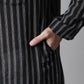 Even Apparels Black Pure Cotton Kurta With Band Collar | Swadesiicart