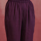 trueBrowns Maroon Modal Angrakha Kurta Set | Swadesiicart