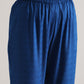 trueBrowns Ink Blue Oversized Round Co-Ord Set - Swadesiicart