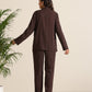 trueBrowns Cola Cotton Dobby Pant Suit Set - Swadesiicart