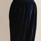 trueBrowns Blue Velvet Kurta Co-ord Set - Swadesiicart