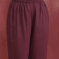 trueBrowns Light Purple Cotton Dobby Flared Kurta Set | Swadesiicart