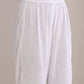 trueBrowns White Dobby Panel Kaftan Kurta Pant Set | Swadesiicart