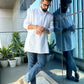 trueBrowns White Unisex Freesize Kurta | Swadesiicart