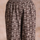 trueBrowns Clay Dabu Geometric Print Cotton Pleated Co-Ord Set - Swadesiicart